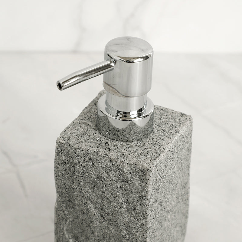 Trendy Bathroom Accessories Set Imitati Granite Resin Iiquid Soap D f