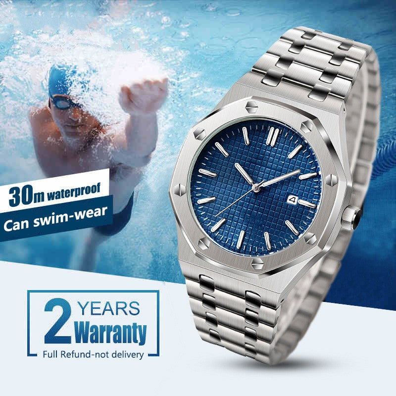 Montre-bracelet classique pour hommes, haute qualité, style professionnel