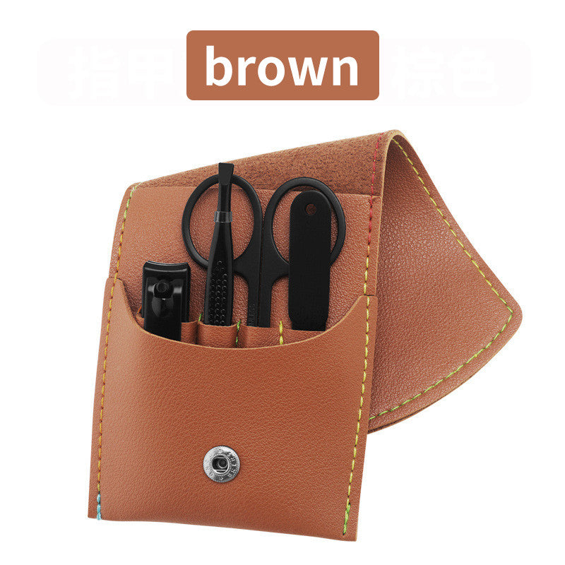 16-teiliges Set Nagelknipser Schneider Trimmer Ohrenschmalzentferner Maniküre Pediküre Zehennagelkunst Werkzeuge Set Kits mit Tasche