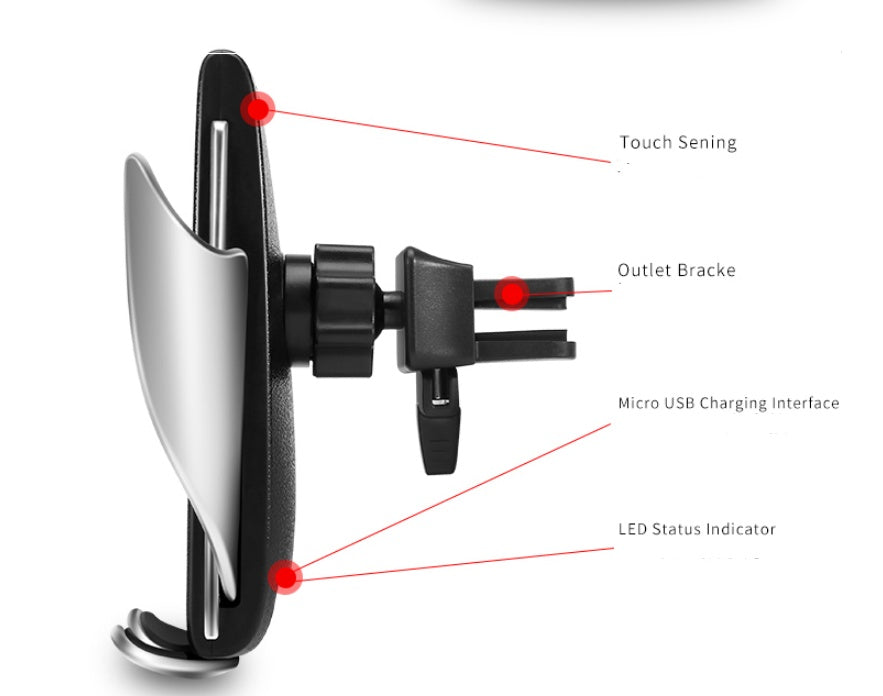 Trendy Car Wireless Charger 10W Induction Car Fast Wireless Charging