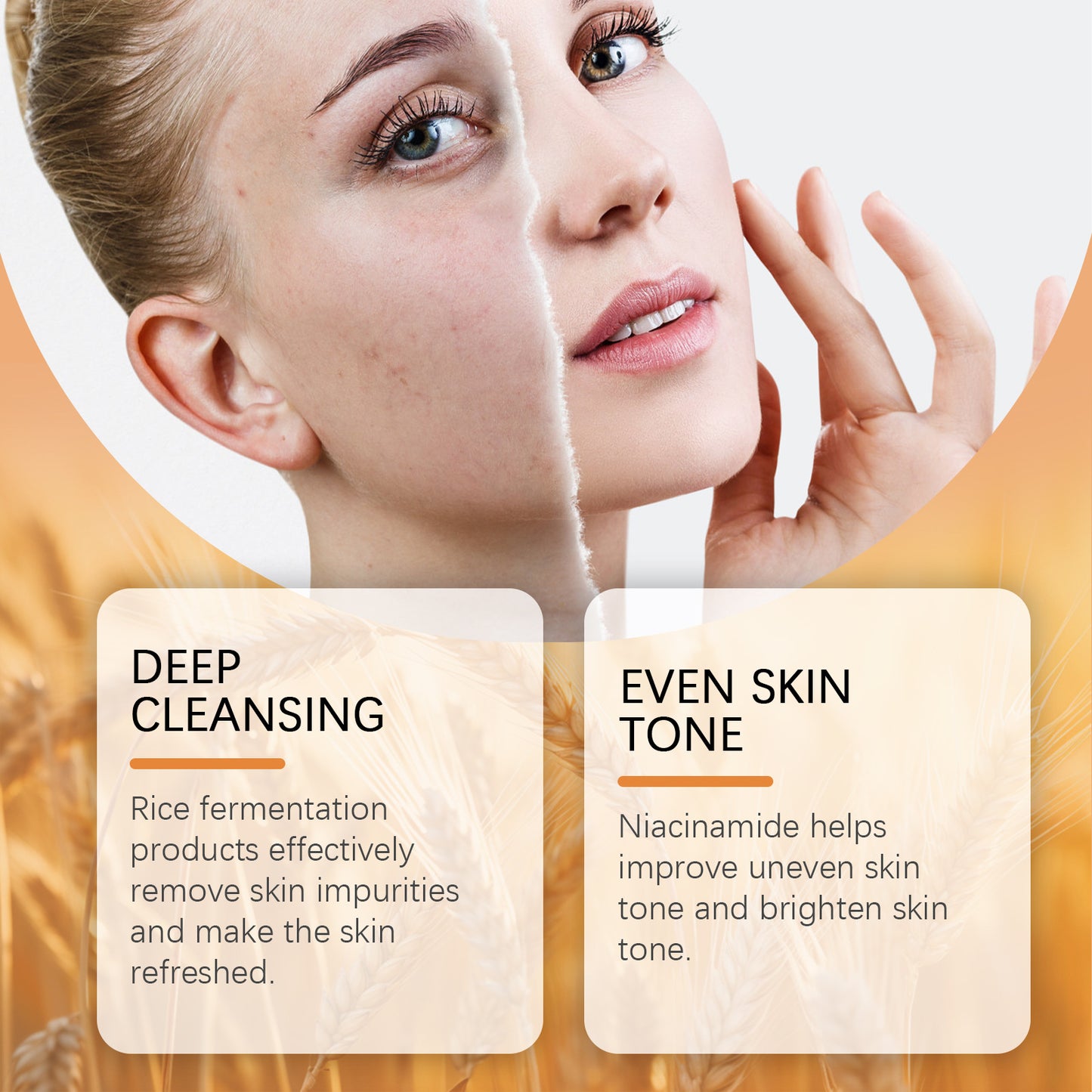 Gentle Cleansing Facial Skin Moisturizing Facial Cleanser