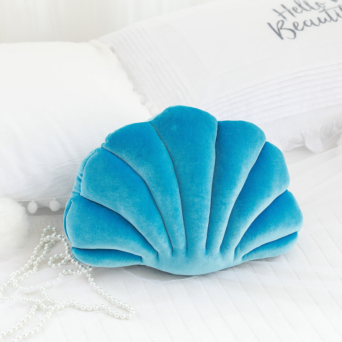 Modern Simulation Shell Pillow Cushion Doll Nap Pillow for Cozy Home