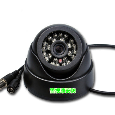 Caméra de surveillance haute définition 480 lignes, caméra infrarouge, sonde de surveillance intérieure, dôme de surveillance conque