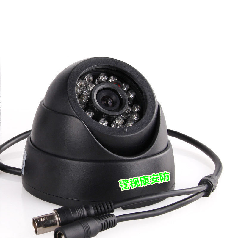 Caméra de surveillance haute définition 480 lignes, caméra infrarouge, sonde de surveillance intérieure, dôme de surveillance conque