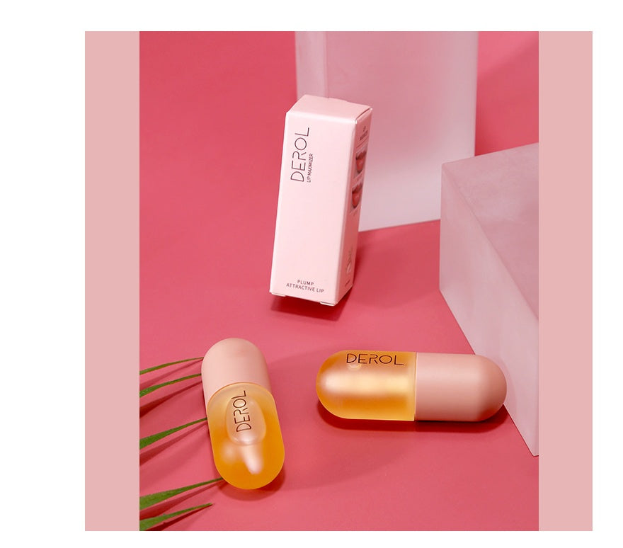 Tag Nacht Sofort Volumen Lippenfüller Öl Klar Lang Anhaltend Pflegend Reparierend Reduziert Lippenfältchen Pflege Lippen Schönheit Kosmetik