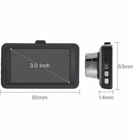 1080P hochauflösendes Video, Auto-Fahrzeug 140 Grad Weitwinkel-Kamera DVR Nachtsicht-Recorder mit digitalem Camcorder