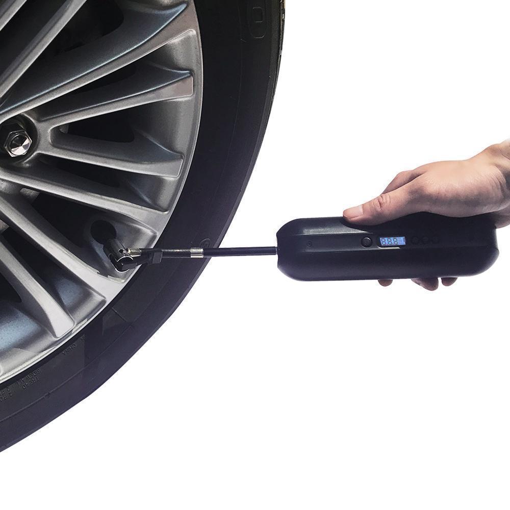 Gonfleur électrique pour vélo, sans fil et rechargeable, pour pneus de vélo de route, voiture, 150 PSI