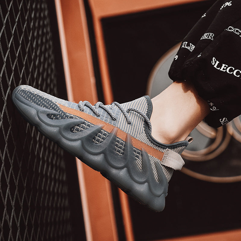 Baskets tendance à semelle ondulée pour hommes