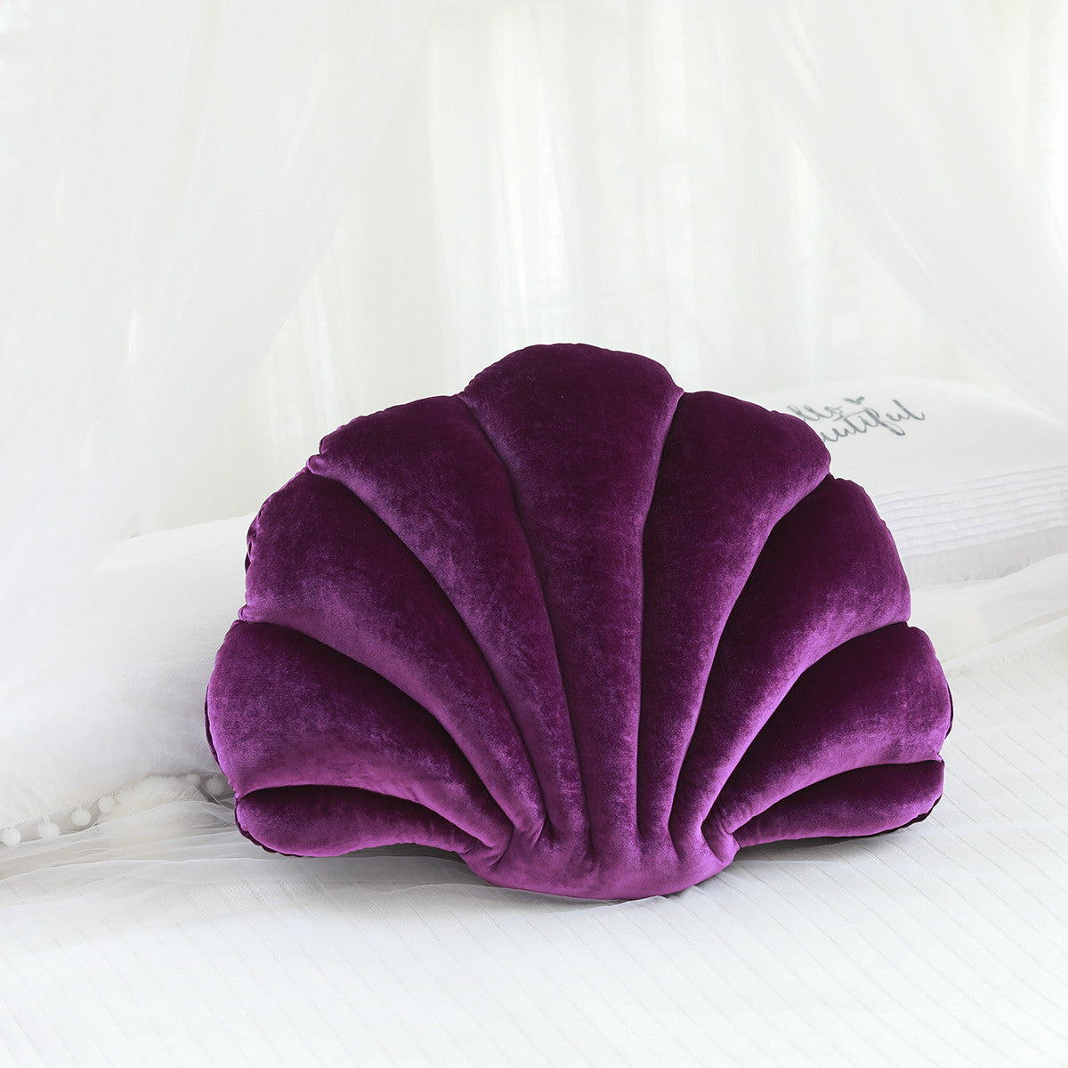 Modern Simulation Shell Pillow Cushion Doll Nap Pillow for Cozy Home