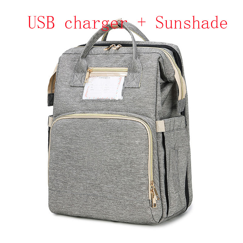 Tragbares faltbares Babybett, Multifunktionale Wickeltasche
