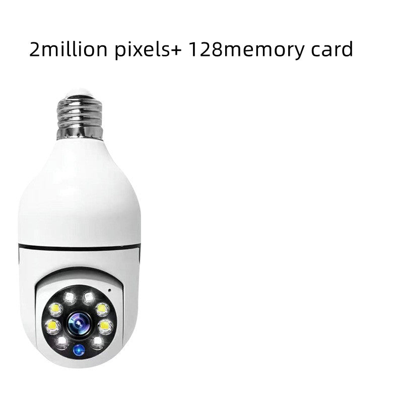 WLAN KAMERA 1080P Glühbirne 4-fach Zoom Kamera E27 Zuhause 5G WLAN Alarm Monitor