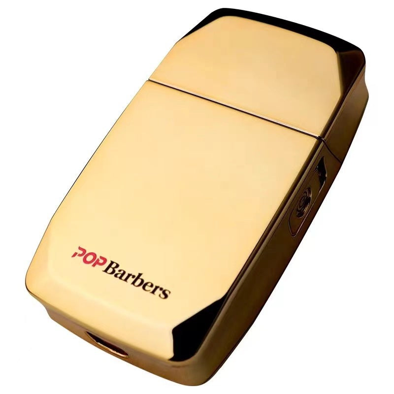 Babas P600 Golden Haarschneidemaschine Öl-Kopf Glatzen-Kopf Push White Friseursalon Haushalt Rasierer Professionelles Push White Gerät