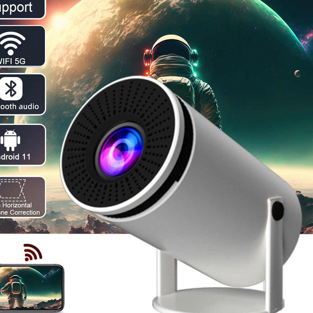 Barrel Machine Hy300 Écran de projection AnzhuoHD intelligent Recommander projecteur pour la maison