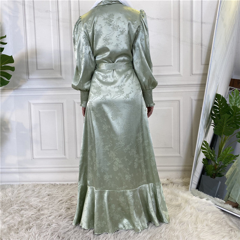 Nouvelle Mode Robe Musulmane Femme Patchwork