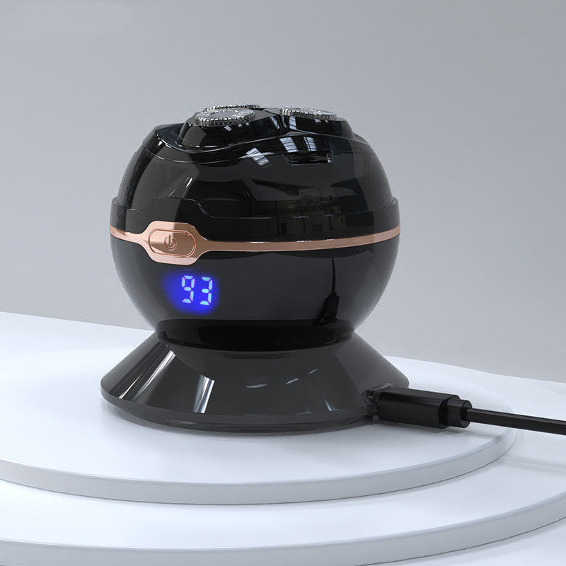 Mini Rasierer Kabellos Elektrischer Herrenrasierer Ganzkörper-Waschball Bartmesser