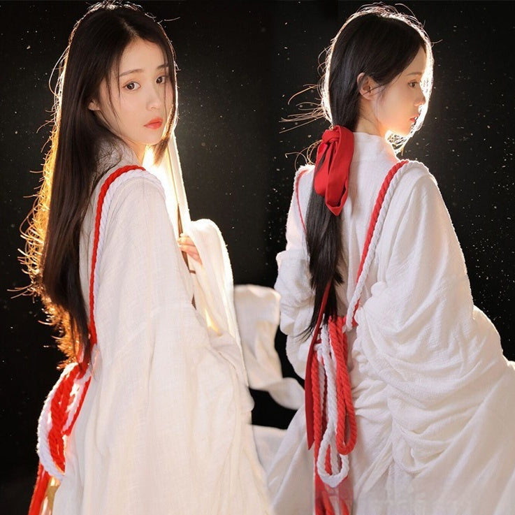 Hanfu moderne de style Royaumes combattants | Robe photographique Nouveaux styles de Hanfu