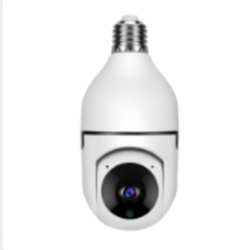 WLAN KAMERA 1080P Glühbirne 4-fach Zoom Kamera E27 Zuhause 5G WLAN Alarm Monitor