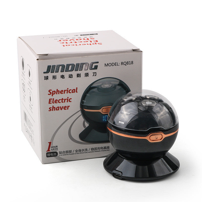 Mini Rasierer Kabellos Elektrischer Herrenrasierer Ganzkörper-Waschball Bartmesser