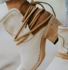 Bottes à talons hauts Slingback pour femmes