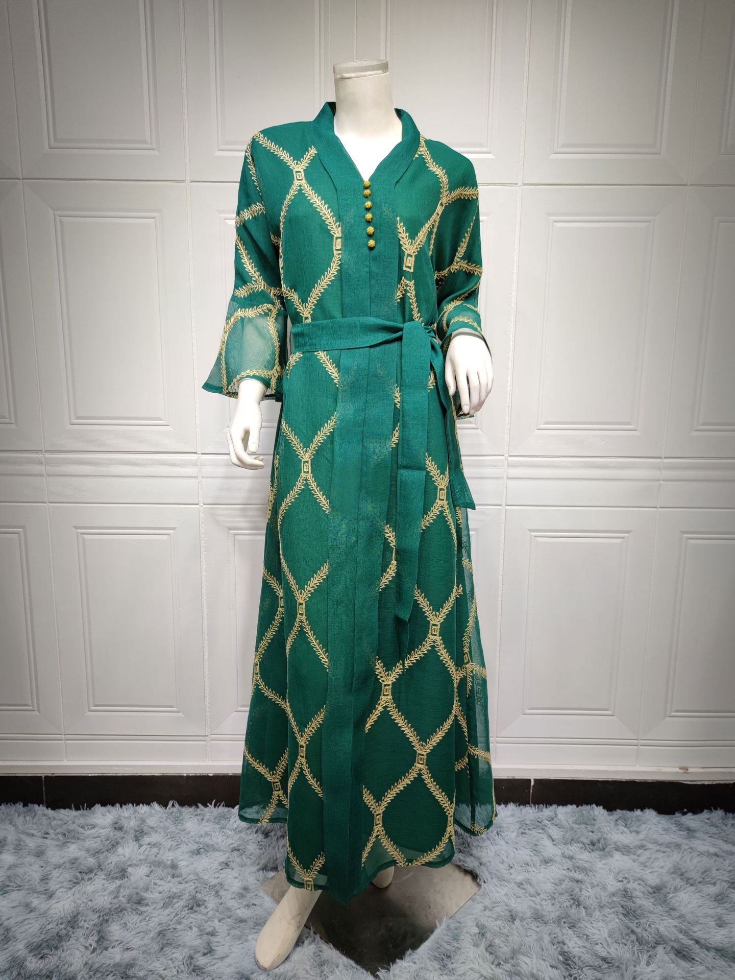 Nahost Muslim Temperament Gaze Kleid
