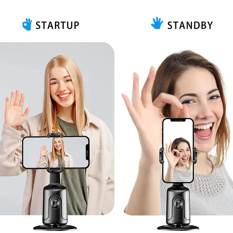 Trendy 360 Auto Face Tracking Gimbal Ai Smart Gimbal Face Tracking Au