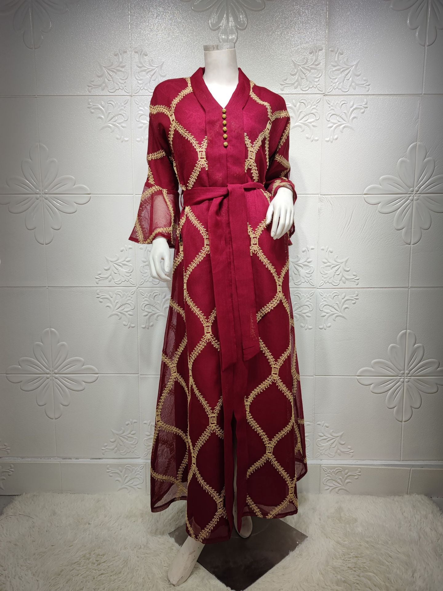 Nahost Muslim Temperament Gaze Kleid