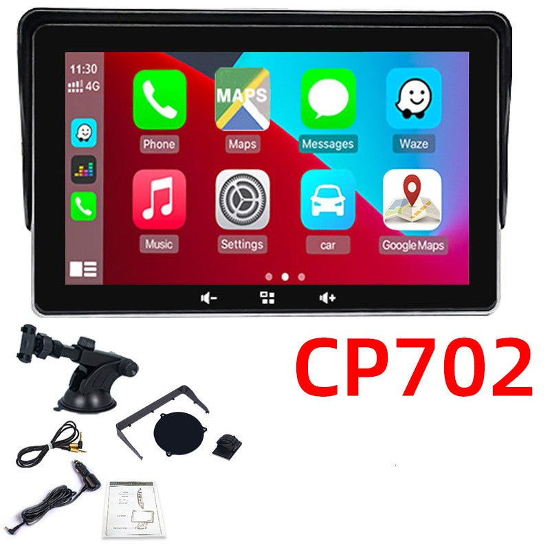 Écran CarPlay sans fil 7'' pour voiture, interface allume-cigare, ventouse universelle