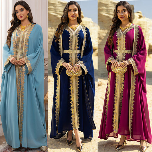 Stylish Muslim Dress Middle East Belt for Everyday Wear