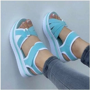 Bandage Design Schuhe Frauen Plattform Sandalen Sommer