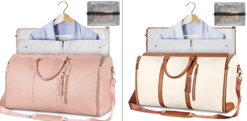 Sac de voyage grande capacité pour femme Sac à main Sac de costume pliant Sacs fourre-tout étanches pour vêtements