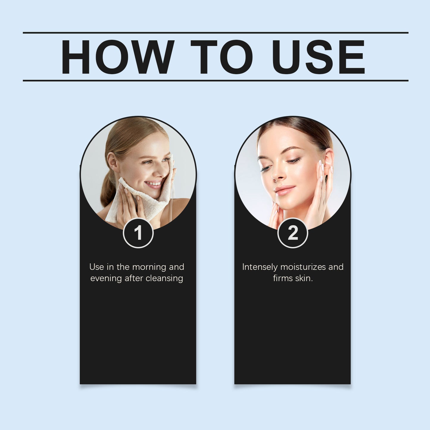 OUHOE Straffendes Serum, Feuchtigkeitsspendend, Hebt Und Glättet Feine Linien Feuchtigkeitsspendendes Hautpflegeserum