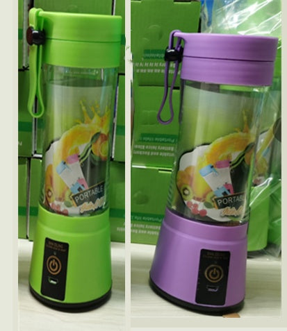 Mixeur portable avec mini-mélangeur de jus de fruits rechargeable par USB, mini-presse-agrumes électrique portable simple pour la maison