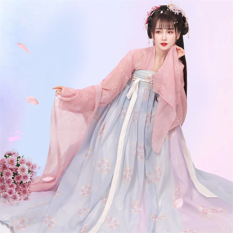 Women's Chest-length Skirt And Elegant Hanfu Suit