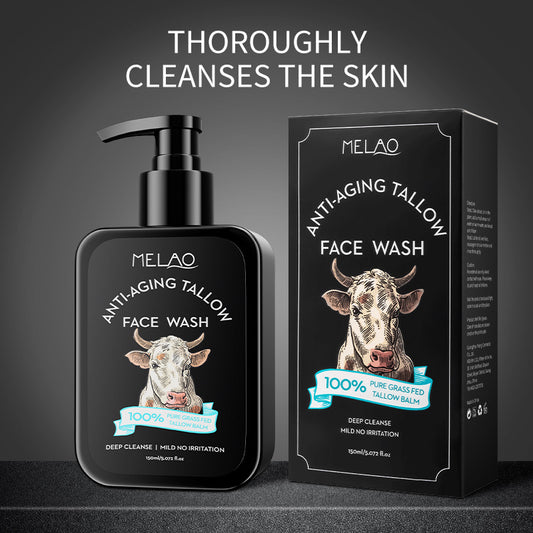 Bull Fat Facial Cleanser Oil-Control Moisturizing And Deep-Cleansing Face Wash