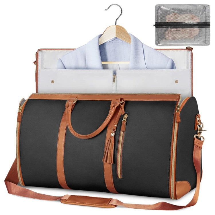 Sac de voyage grande capacité pour femme Sac à main Sac de costume pliant Sacs fourre-tout étanches pour vêtements