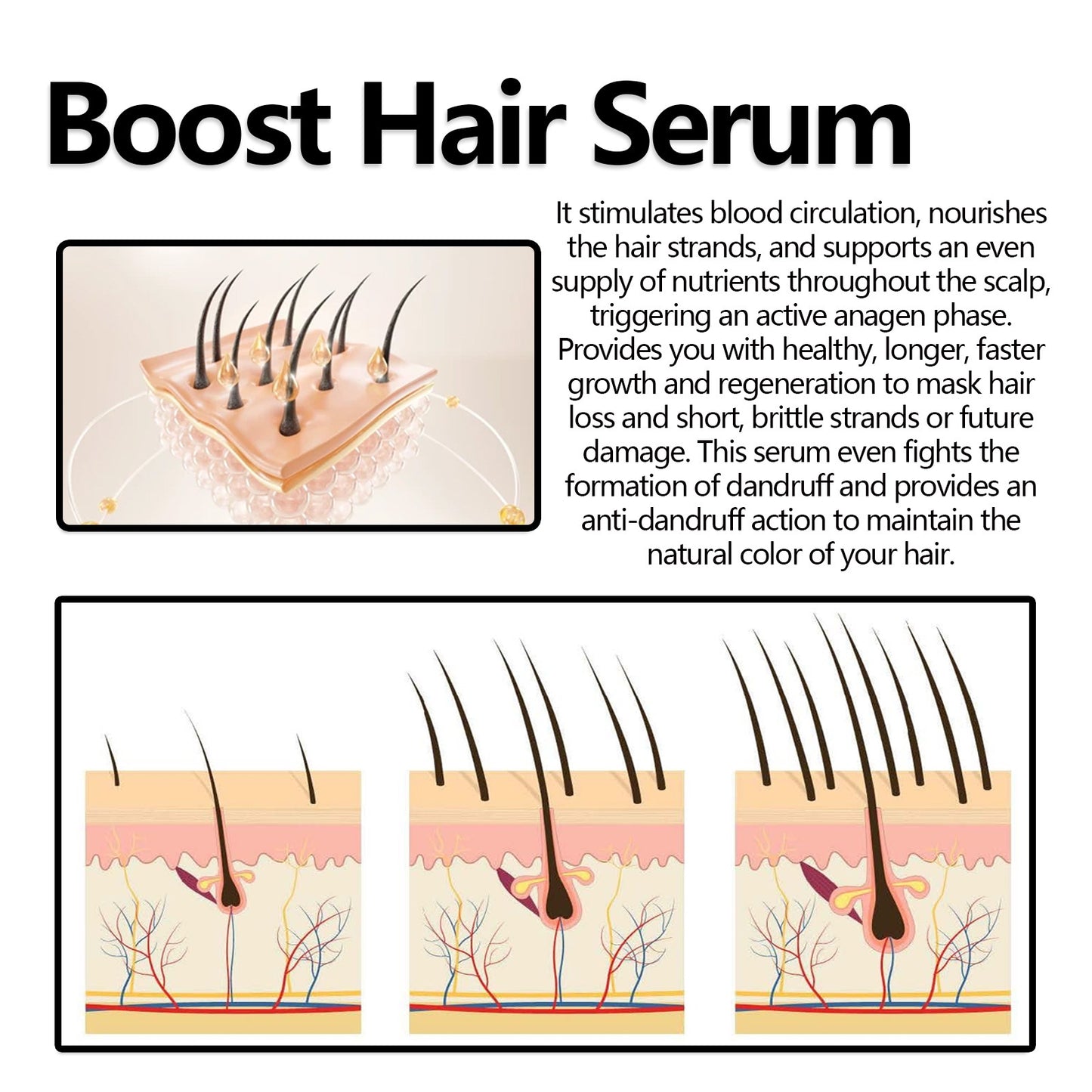 Kräuter-Haarpflegelösung gegen Haarausfall und zur Stärkung der Haare