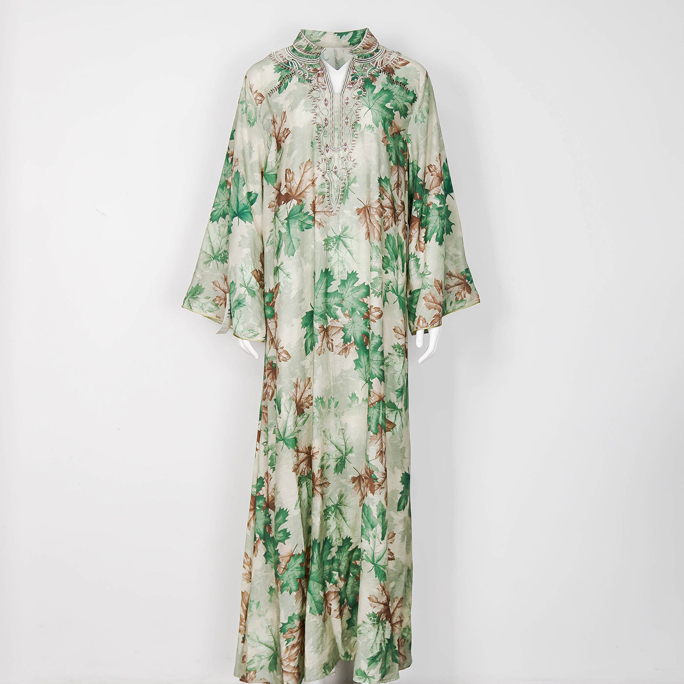 Muslimisches Kleid bestickte Mode Robe
