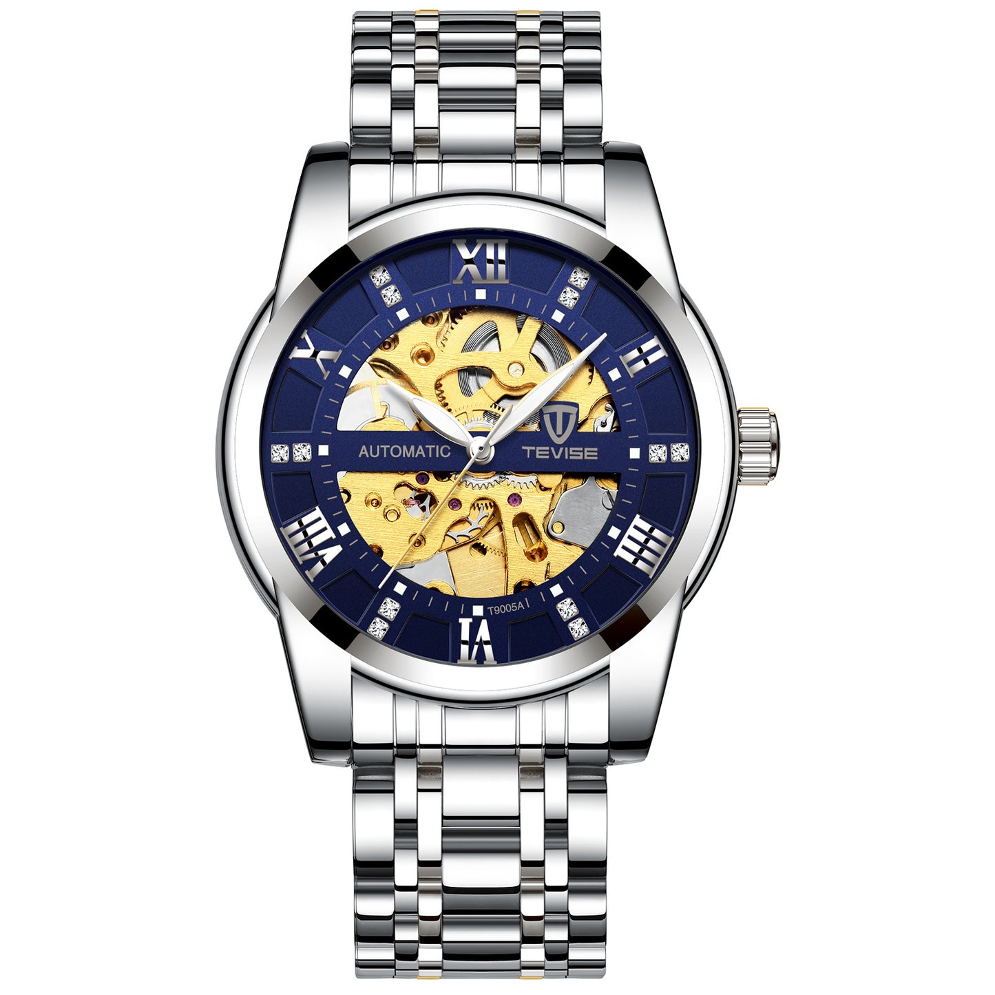 Herrenmodeuhr Mode Automatische Mechanische Uhr Hohle Uhr Uhr Wasserdichte Herrenuhr
