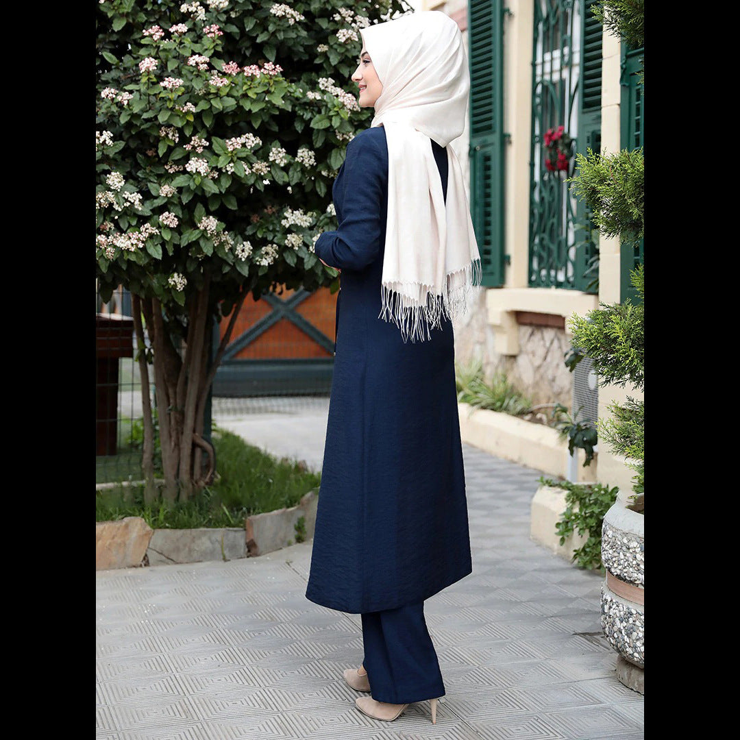 Muslimisches Damen-Kleidungsset dreiteiliges Nahost-Kleid