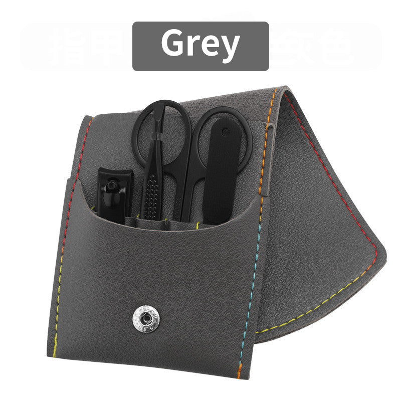 16-teiliges Set Nagelknipser Schneider Trimmer Ohrenschmalzentferner Maniküre Pediküre Zehennagelkunst Werkzeuge Set Kits mit Tasche