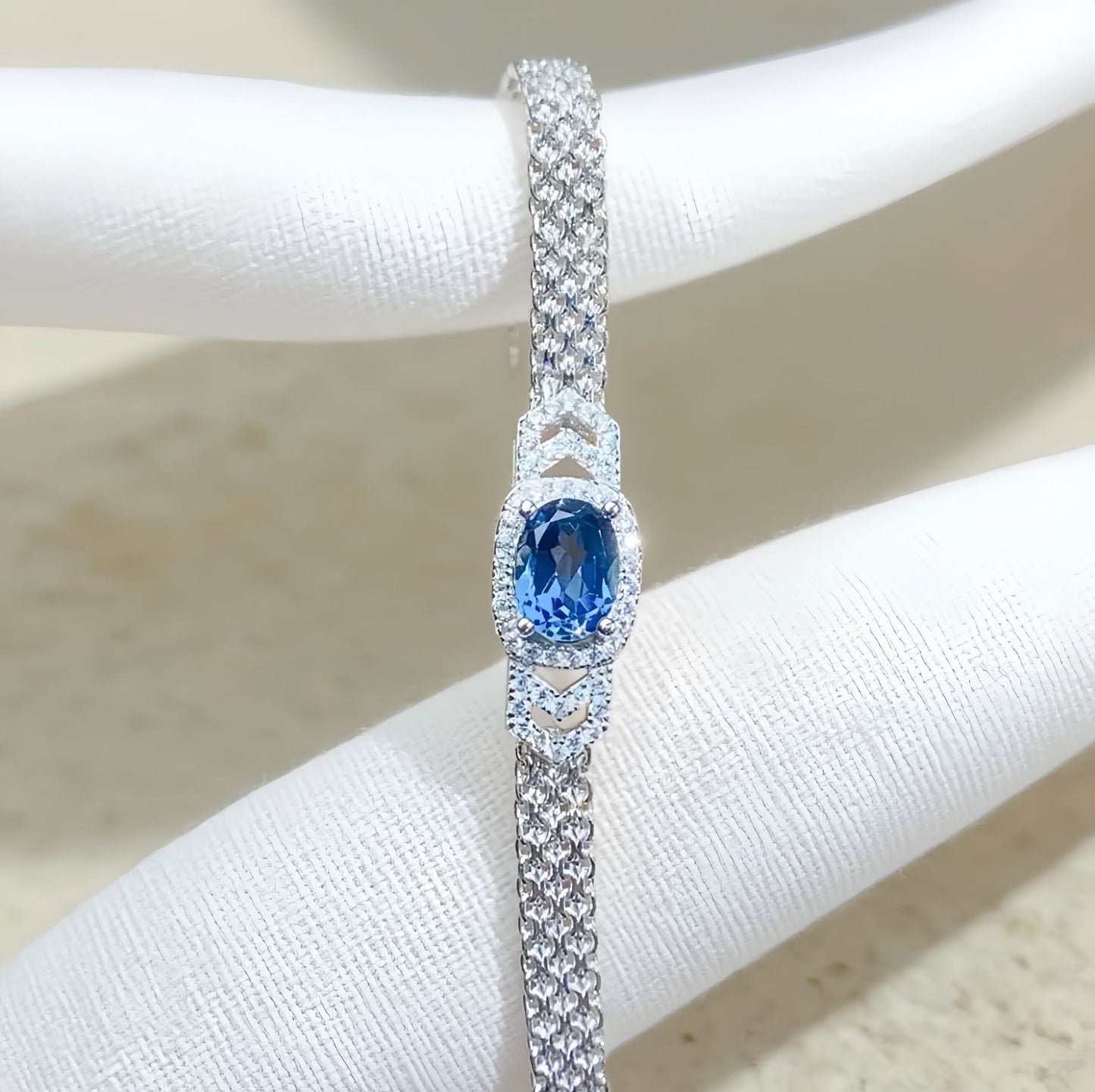 Bijoux en topaze naturelle pour bracelets femme