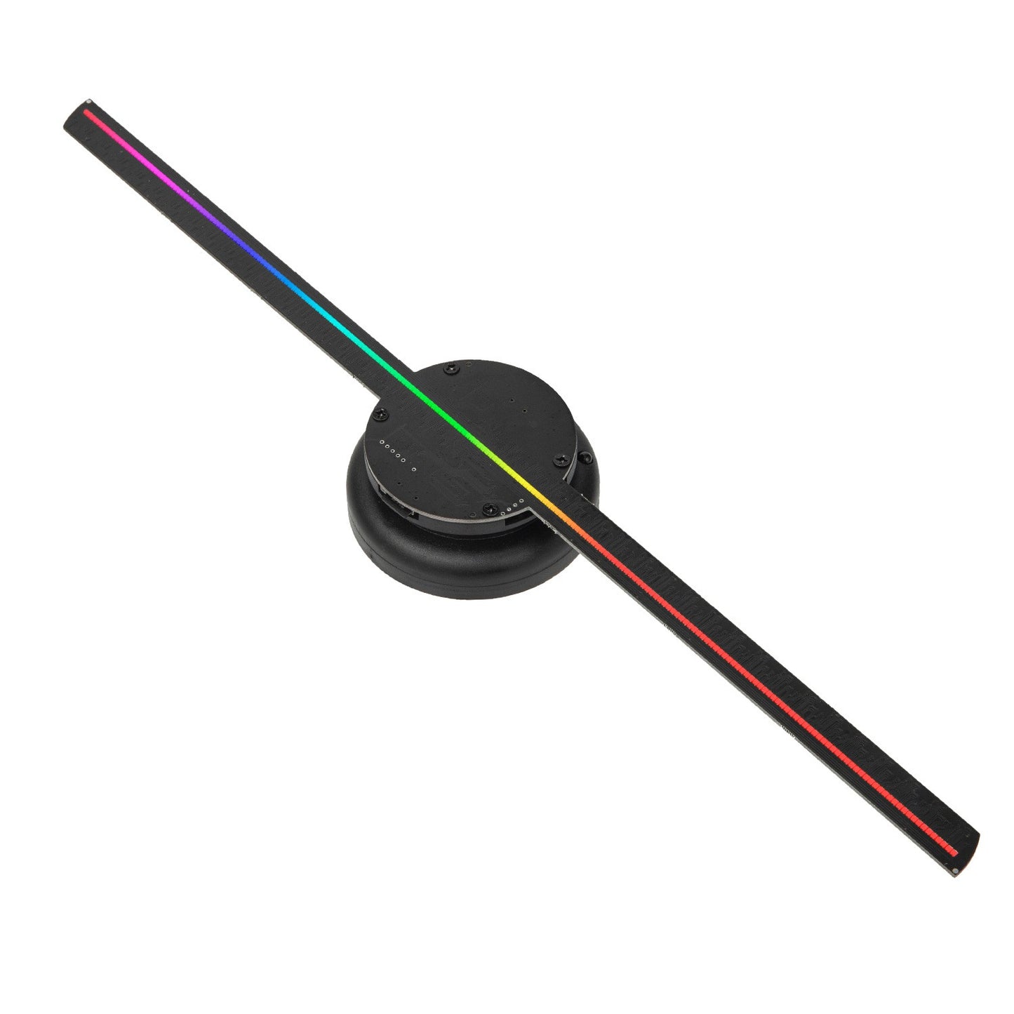 LED-Leuchtschild Licht Holografischer Projektor DIY-Lüfterbildschirm Video Bild 3D-Holografisches Licht Feiertagsdekoration