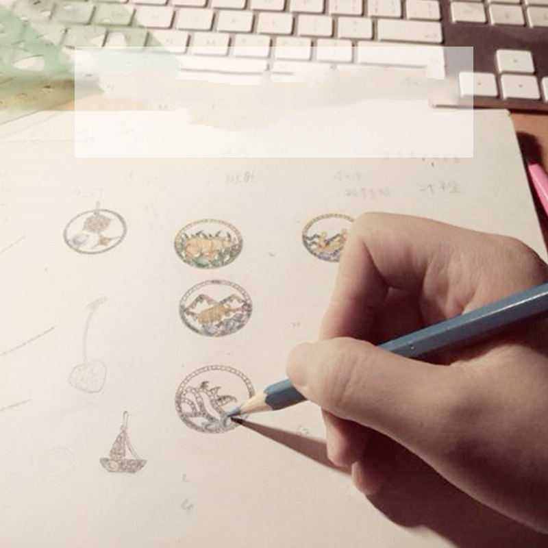 925 Necklace Stud Earrings Heart Sterling Silver Inlaid Moissanite