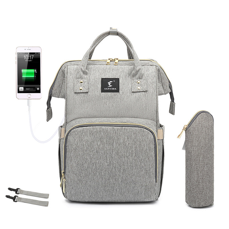 Tragbares faltbares Babybett, Multifunktionale Wickeltasche