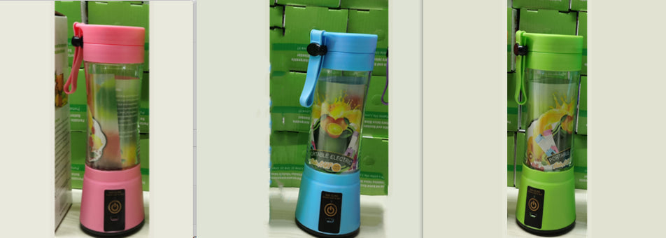 Mixeur portable avec mini-mélangeur de jus de fruits rechargeable par USB, mini-presse-agrumes électrique portable simple pour la maison