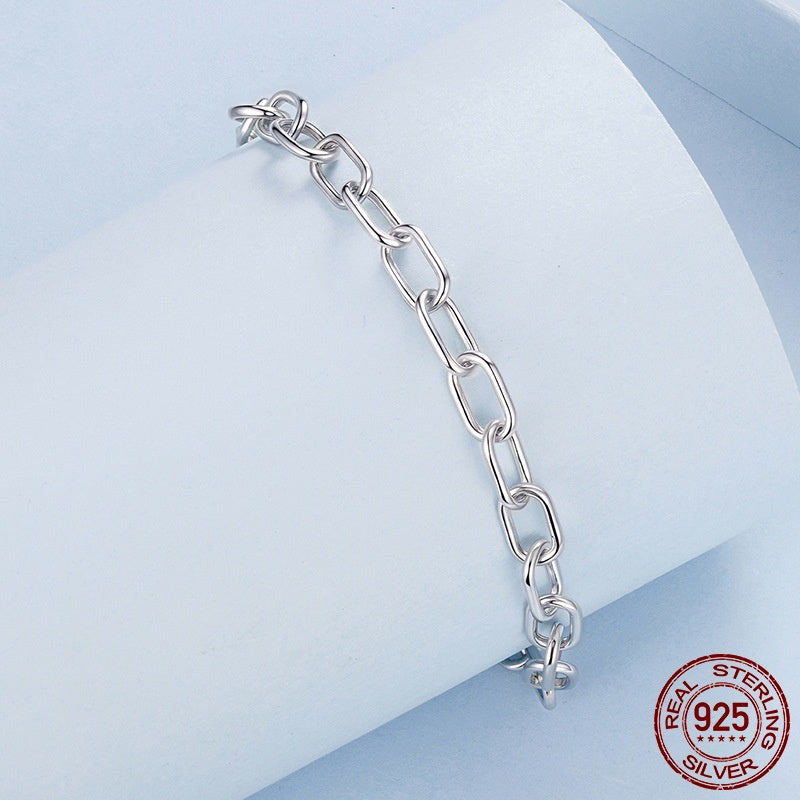 Chain S925 Sterling Silver Bracelet