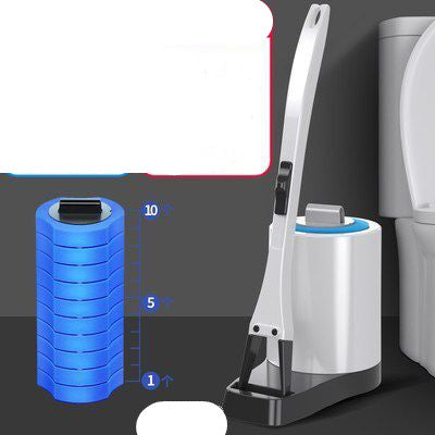 Trendy Toilet Brush Without Dead Angle Cleaning Toilet Brush Disposab