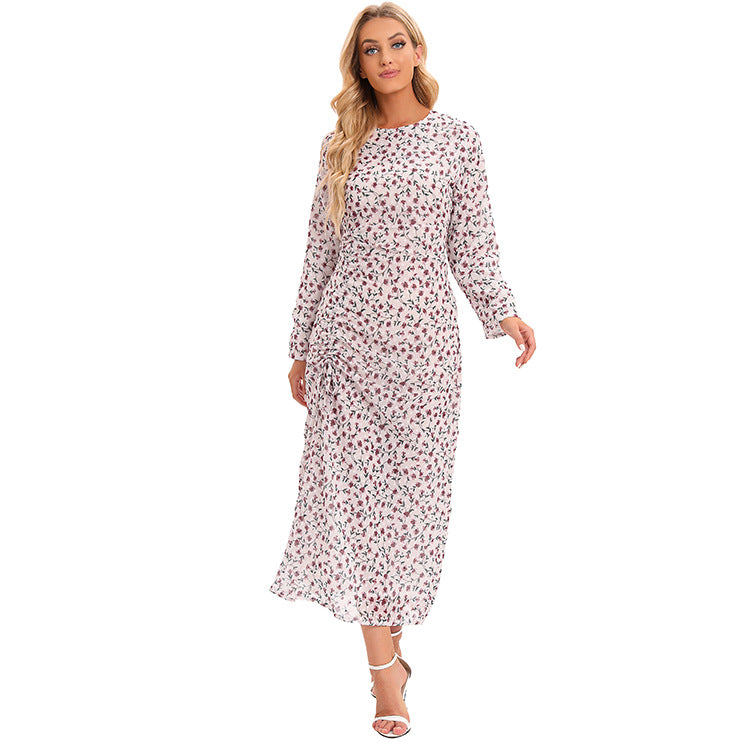 Muslim Fashion Hijab Dress Printed Abayas For Women