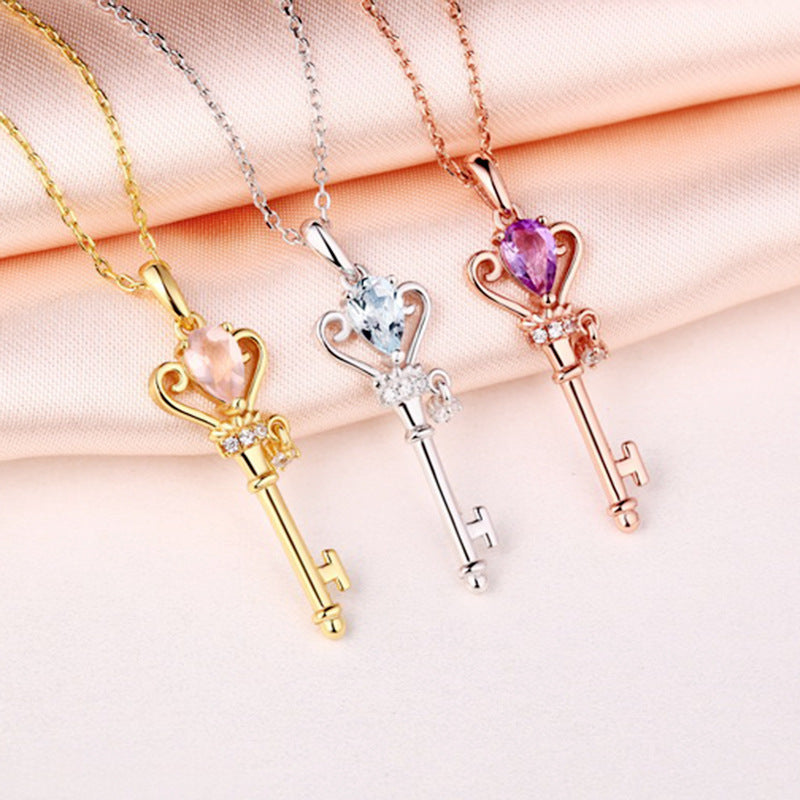 Sky Blue Topaz Pendant