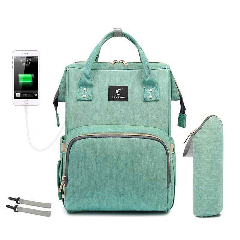 Tragbares faltbares Babybett, Multifunktionale Wickeltasche